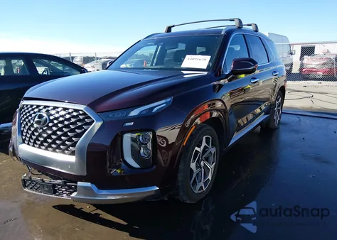 2022 Hyundai Palisade Calligraphy из США, поврежденный, VIN KM8R74HE5NU400044